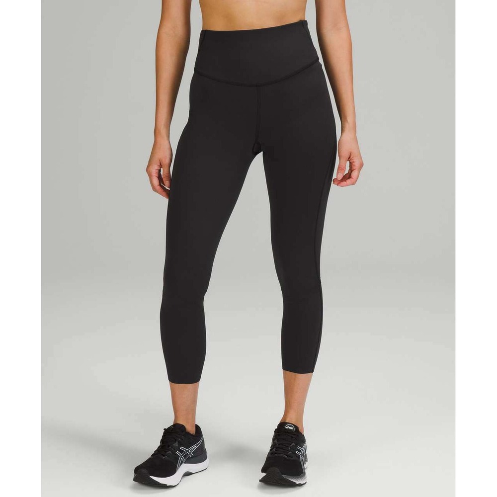 Lululemon Womens Base Pace High-Rise Crop Athletic Leggings Size 4